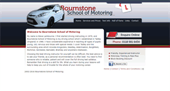 Desktop Screenshot of bournstone.co.uk